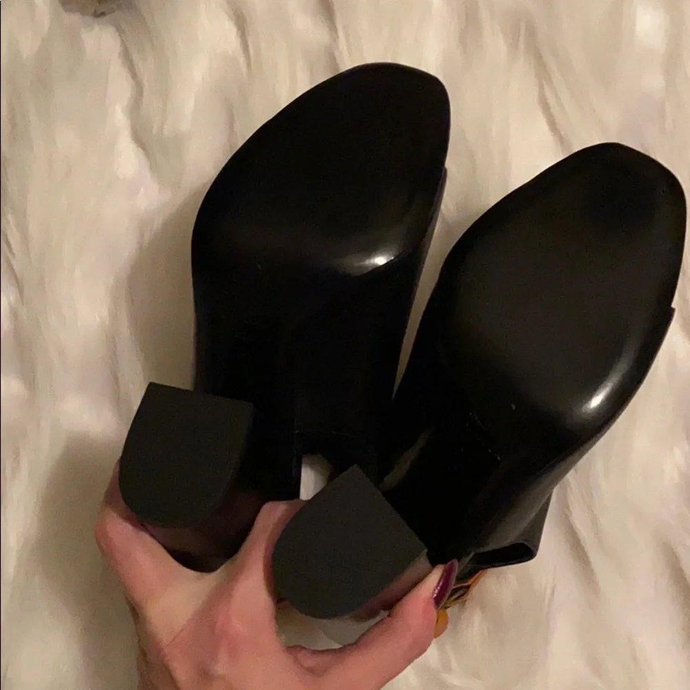 Delman “Aggie” peep-toe heel size 8.5. - Picture 7 of 7